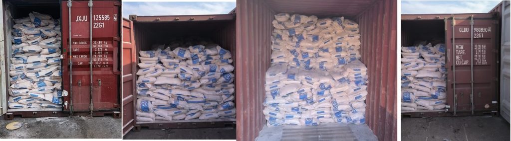 bleaching earth shipping